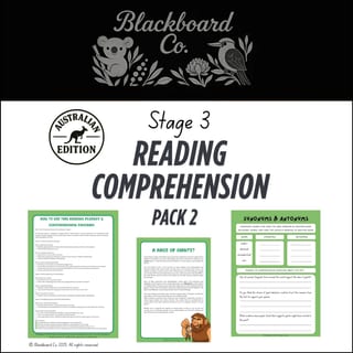 Stage 3 Reading Comprehension Pack 2 (Unexplained Mysteries) - image 1 of 7