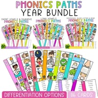 Phonics Picture Path Year BUNDLE | SOR-Aligned Spelling & Literacy Activities - thumbnail 1 of 5