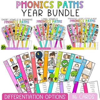 Phonics Picture Path Year BUNDLE | SOR-Aligned Spelling & Literacy Activities - image 1 of 5