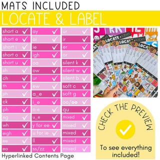 Phonics Locate & Label: Spelling Literacy Centers & Rotations I Year 1 & 2 - image 5 of 5