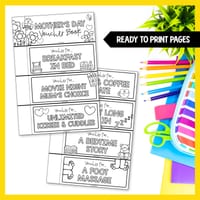 Inclusive Mother's Day Voucher/Coupon Book Craft Activity - thumbnail 2 of 4