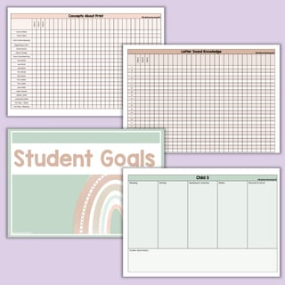 Editable Boho Assessment Record Book | Grade One | V9 Australian Curriculum - image 4 of 4
