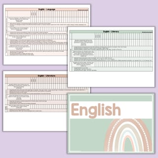 Editable Boho Assessment Record Book | Grade One | V9 Australian Curriculum - image 2 of 4