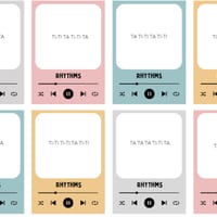 music rhythm patterns - thumbnail 1 of 2