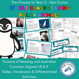 WHOLE CLASS READING: POLAR ANIMALS - SCIENCE OF READING ALIGNED - image 1 of 5