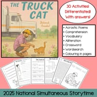 The Truck Cat | 2025 National Simultaneous Storytime Book Companion Activities - thumbnail 1 of 5