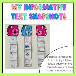 My Informative Text Snapshots - Information Reports - image 5 of 5