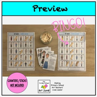 Art Game: Art Bingo - Artists Edition - image 2 of 2