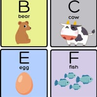 Digital Alphabet Picture Flashcards - thumbnail 2 of 4