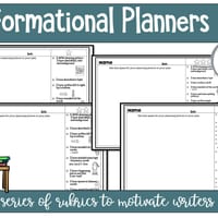 Informational Text Posters Prompts, and Rubrics - thumbnail 5 of 7