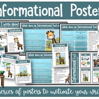Informational Text Posters Prompts, and Rubrics - thumbnail 2 of 7