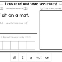 Decodable Sentences Activity Sheets - thumbnail 4 of 7