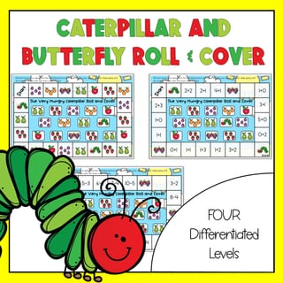 The Very Hungry Caterpillar Roll and Cover Maths Games - image 2 of 4