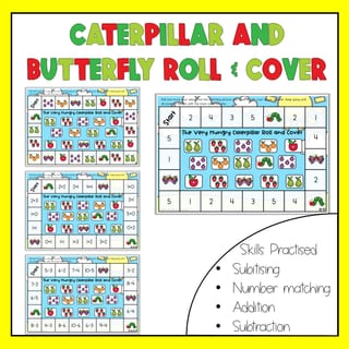 The Very Hungry Caterpillar Roll and Cover Maths Games - image 3 of 4
