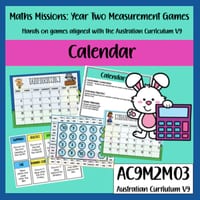 Calendar Games for Year 2 Australian Curriculum V9 - thumbnail 1 of 4
