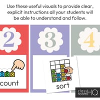 Editable Visual Instruction Posters | SPRING GARDEN Theme | Classroom Routine - thumbnail 4 of 6