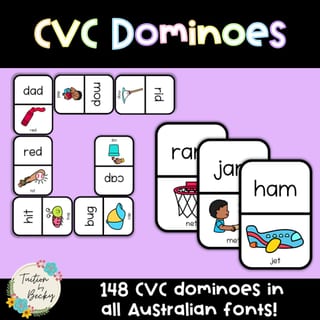 CVC Dominoes - image 1 of 4