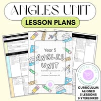 Years 3-6 Differentiated Angles Unit | Growing Bundle | Australian Curriculum Visual Vibe - thumbnail 7 of 8