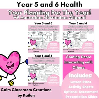 Year 5 & 6 Health Units | Australian Curriculum Aligned V9 - image 1 of 7