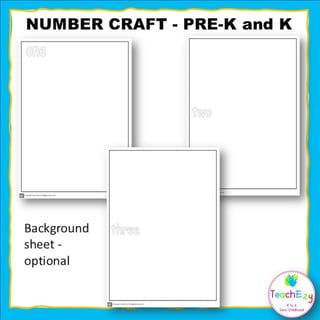 Colour, Cut & Paste Fun! | Numerals 1–10 Activity Pack Preschool and Kindergarten - image 4 of 4