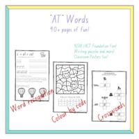 CVC Words - "at" family - thumbnail 2 of 6