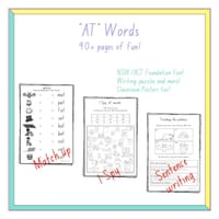 CVC Words - "at" family - thumbnail 3 of 6