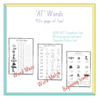 CVC Words - "at" family - thumbnail 4 of 6