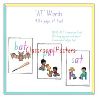 CVC Words - "at" family - thumbnail 6 of 6