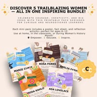 History- Trailblazing women years 3 & 4 Dyselxia friendly. - thumbnail 1 of 8