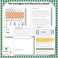 Percentages and Discounts Lesson Plan and Worksheets - thumbnail 4 of 4