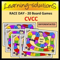 CVCC - 20 Board Games - RACE DAY - Differentiated - thumbnail 1 of 1