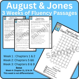 August & Jones Stage 3 Unit 5 Differentiated Fluency Worksheet Bundle - image 1 of 4