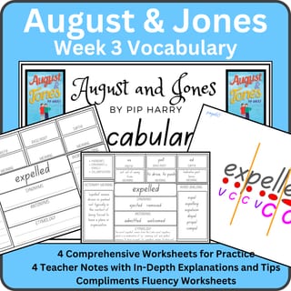 Stage 3: NESA Unit 5: August & Jones 4 Week Vocabulary Bundle - image 4 of 5