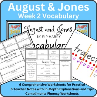 Stage 3: NESA Unit 5: August & Jones 4 Week Vocabulary Bundle - image 3 of 5