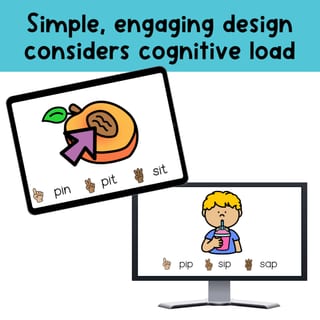 Science of Reading Interactive Phonics Blending and Decoding Task Cards - SATPIN - image 4 of 4