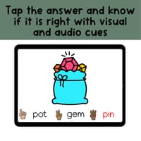Science of Reading Interactive Phonics Blending and Decoding Digraphs & Soft G/C - thumbnail 3 of 4