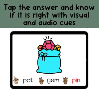 Science of Reading Interactive Phonics Blending and Decoding Digraphs & Soft G/C - image 3 of 4