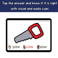 Science of Reading Phonics Powerpoint Blending and Decoding Diphthong & Trigraph - thumbnail 3 of 4