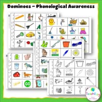 Phoneme Dominoes – Phonological Awareness Game - thumbnail 4 of 4