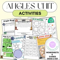 Years 3-6 Differentiated Angles Unit | Growing Bundle | Australian Curriculum Visual Vibe - thumbnail 6 of 8
