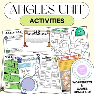 Years 3-6 Differentiated Angles Unit | Growing Bundle | Australian Curriculum Visual Vibe - image 6 of 8