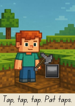 Minecraft theme Decodable SATPIN reader - image 2 of 2