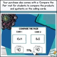 Multiplication and Division Fact Fluency Bingo Game - thumbnail 4 of 4