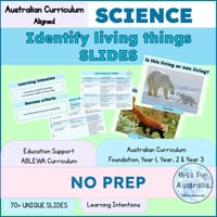 Living Things Daily Review Slides | Foundation – Year 3 | Australian Curriculum | Warm Up Biology - thumbnail 2 of 4