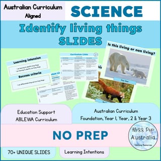 Living Things Daily Review Slides | Foundation – Year 3 | Australian Curriculum | Warm Up Biology - image 2 of 4