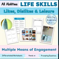 Likes, Dislikes & Leisure | Personal Skills | Life Skills | Education Support | Print & Go - thumbnail 3 of 4