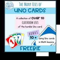*UNO CARDS - The Many Uses!* 20+ Ways to use Uno cards in the classroom - Fun Games - Brain Breaks