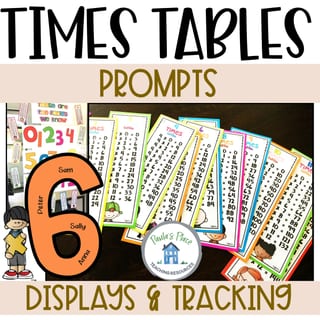 Times Tables Resource Pack - image 1 of 5
