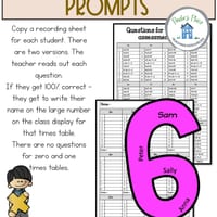 Times Tables Resource Pack - thumbnail 5 of 5