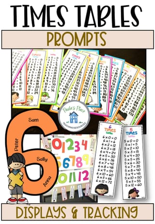 Times Tables Resource Pack - image 2 of 5